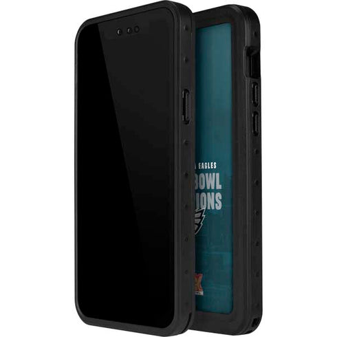 NFL Philadelphia Eagles Super Bowl LIX Champions iPhone 14 Pro Max Waterproof Case